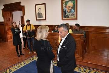 La investigadora Alejandra Sanjuan reclama en el Pleno de Telde un 